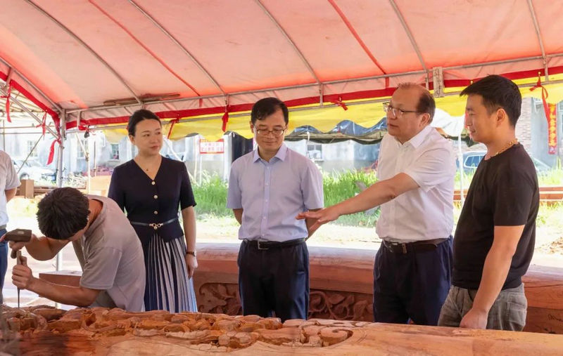 中国工艺美术馆（中国非物质文化遗产馆）党委书记王晨阳一行调研景德镇非遗工作